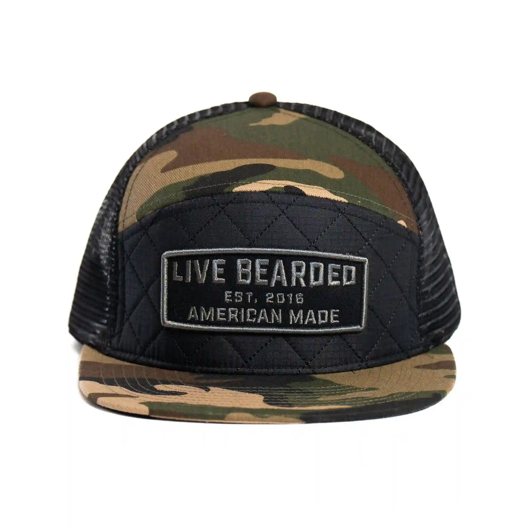 American Strong 6 Panel Waffle Hat