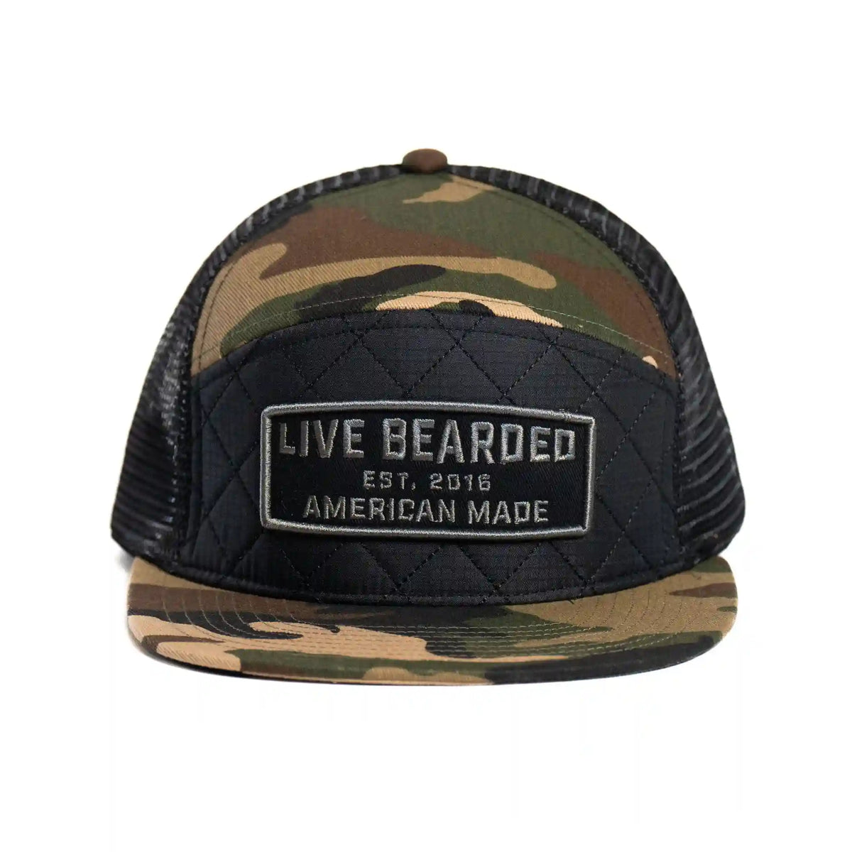 American Strong 6 Panel Waffle Hat