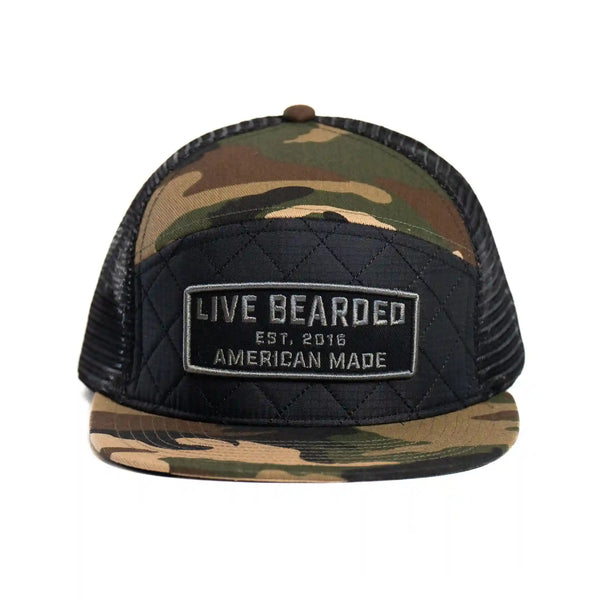 American Strong 6 Panel Waffle Hat