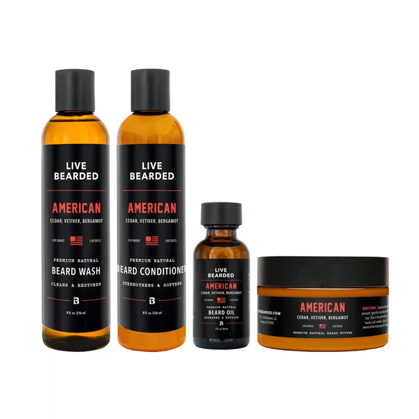 Special Offer: Complete Beard Kit (Free Travel Case & Comb)