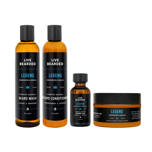 Special Offer: Complete Beard Kit (Free Travel Case & Comb)