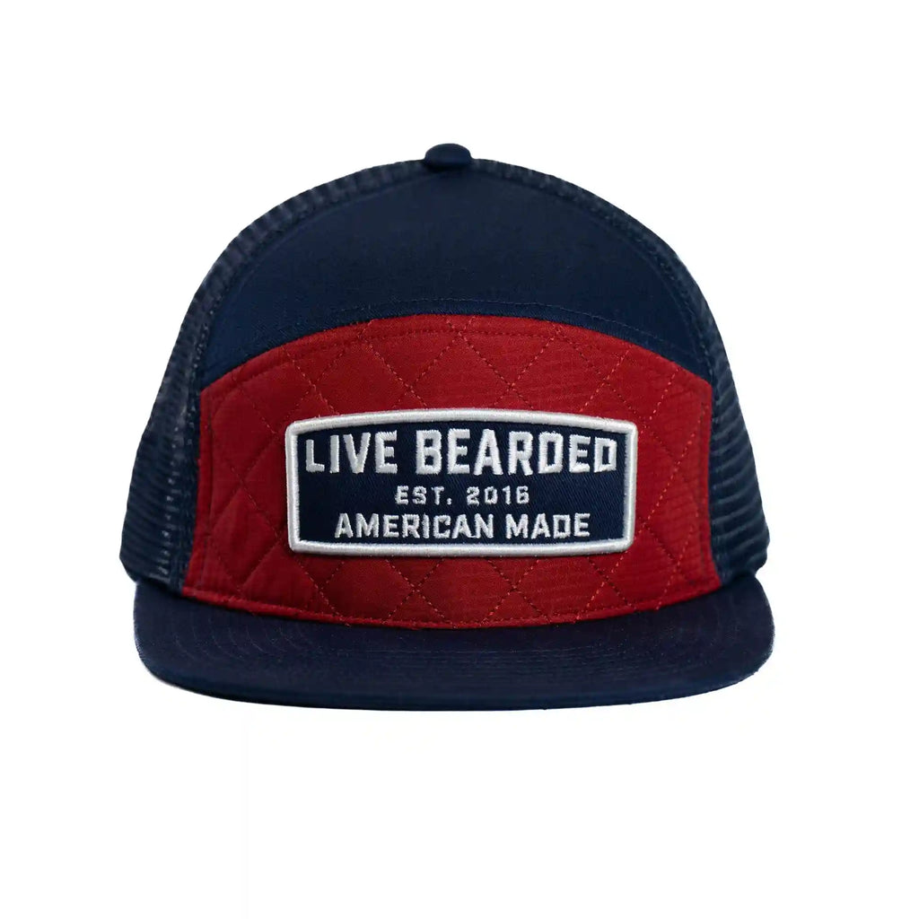 American Strong 6 Panel Waffle Hat