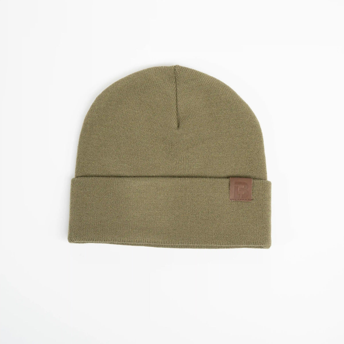 LB Leather Tab Beanie Main image