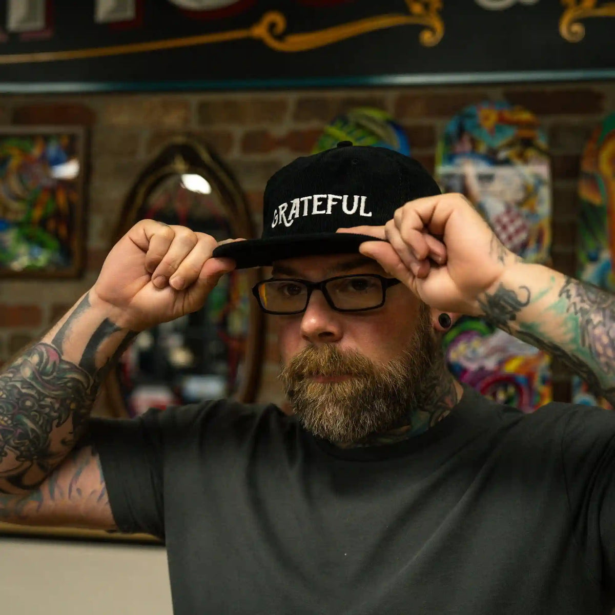 Grateful Corduroy Rope Hat