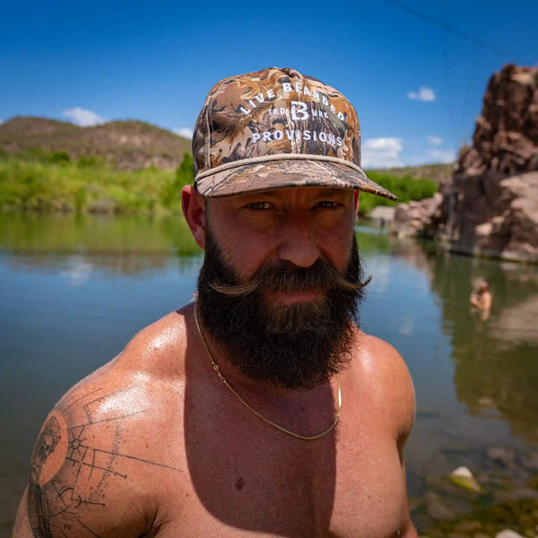 LB Provisions Camo Hat
